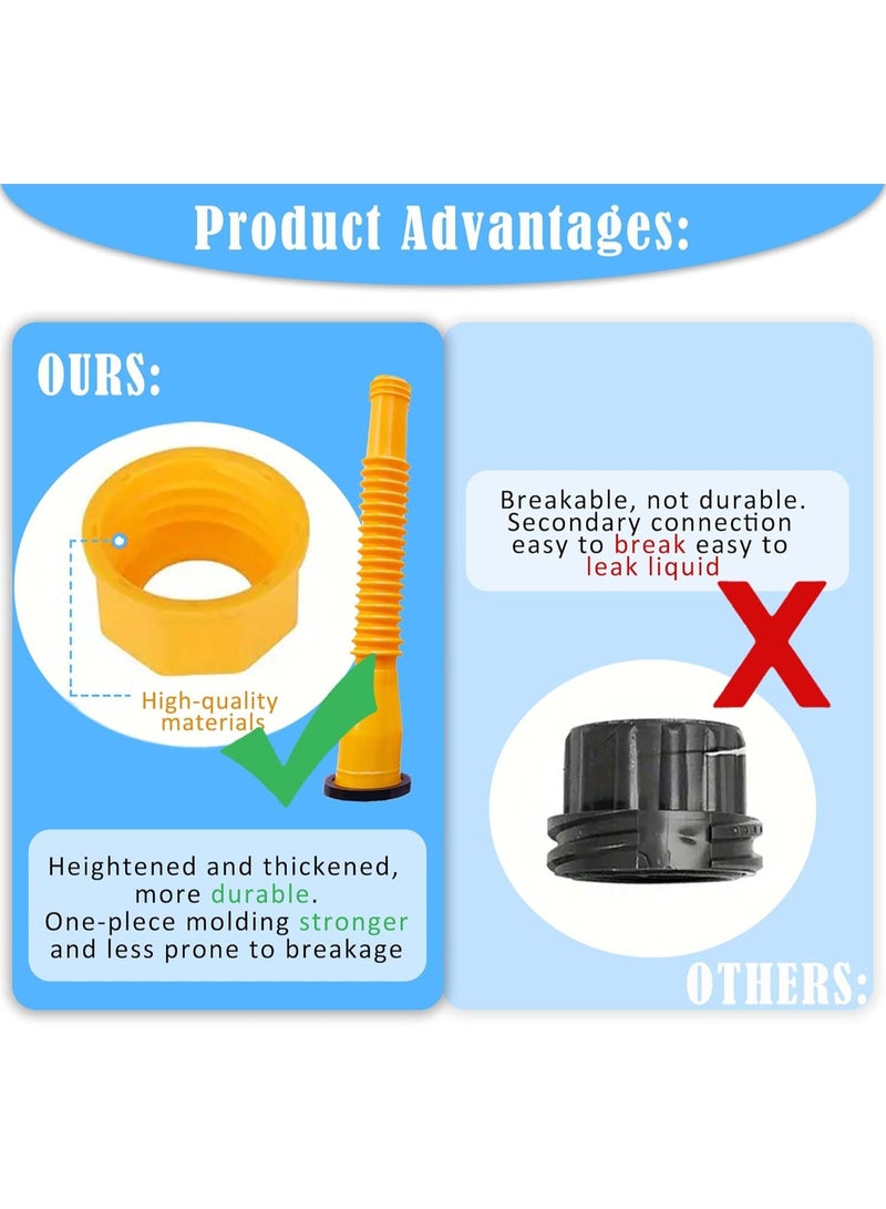 الغاز يمكن استبدال البوابة ، يمكن للغاز فوهة (3 مجموعة صفراء) ل 1/2/5/10 علب الغاز غالون - Image 2